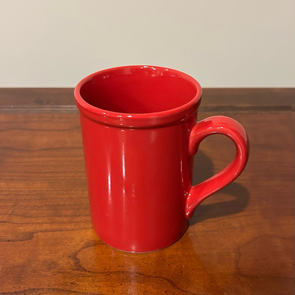 Royal Norfolk Red Stoneware Coffee Mug